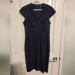 Le Chateau Midnight Blue Midi Dress